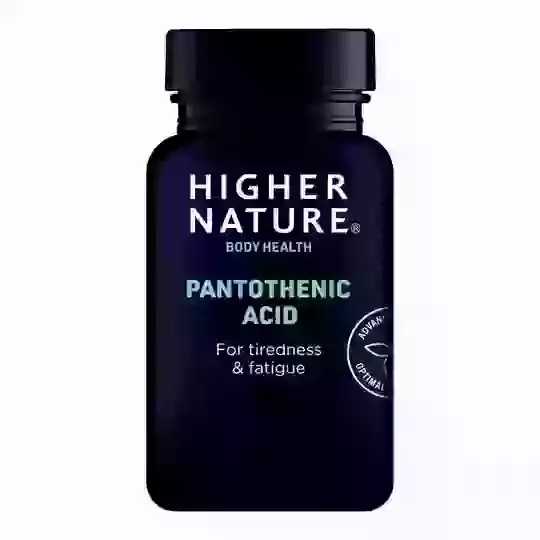 Higher Nature Pantothenic Acid x 60 Veg Capsule
